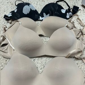 Four bras